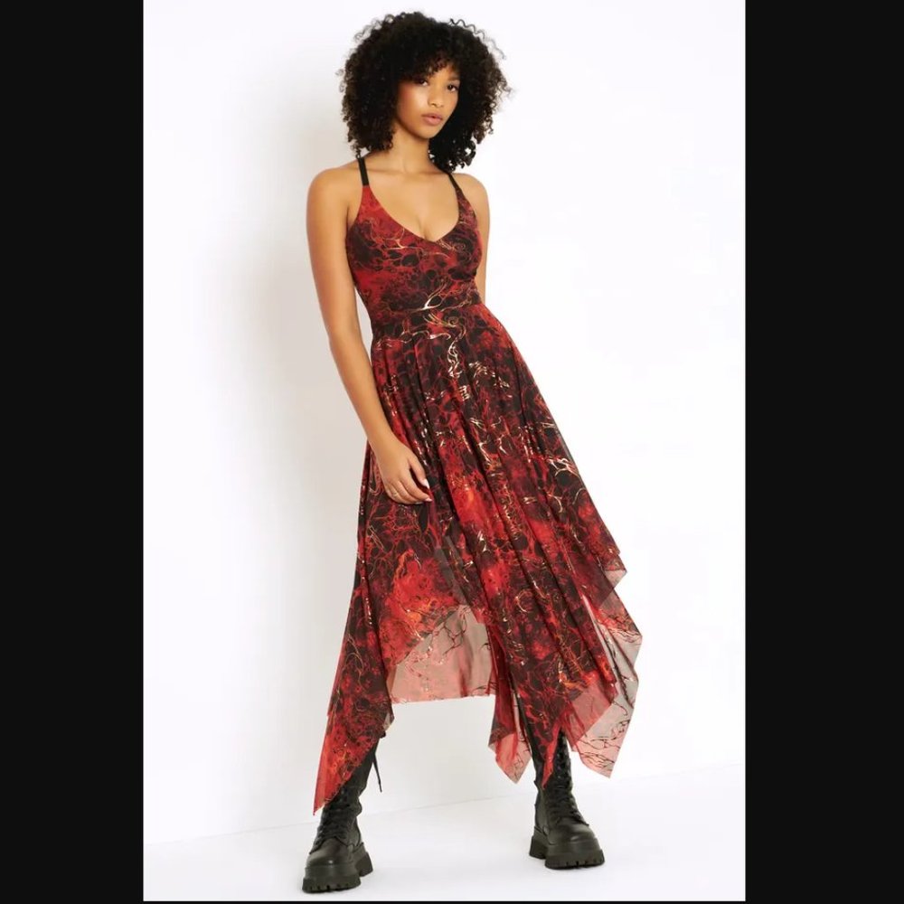 Blackmilk - I Bleed Lava Midaxi